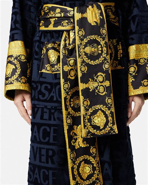 versace i love baroque robe|Versace baroque bathrobe.